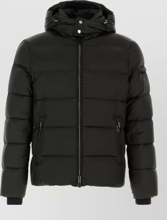 Moorer nylon down puffer jacket
