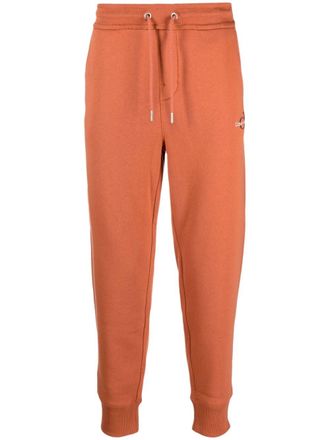 Calvin Klein Jeans logo-embroidered track pants - Orange