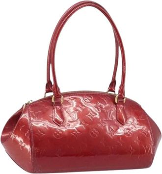 Louis Vuitton Pre-owned Handbags, female, Red, Size: ONE SIZE Pre-owned Patent Leather Hand Bag