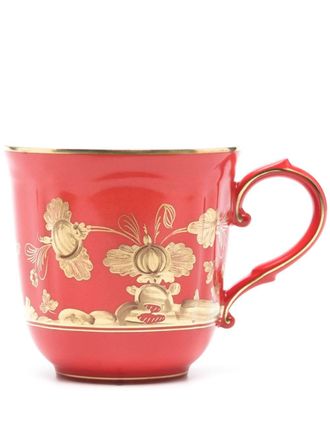 Ginori 1735 Tazza con stampa a fiori - Rosso
