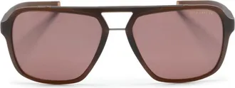 Dita Eyewear rectangle-frame sunglasses - unisex - Acetate - 57 - Brown