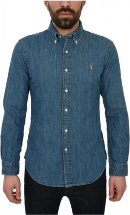 Ralph Lauren Hombre, Camisas, Azul, Talla: XL