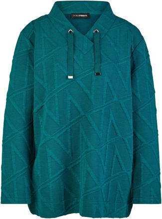 Doris Streich V-hals gebreid - Heren - Truien - Blauw - Maat: M