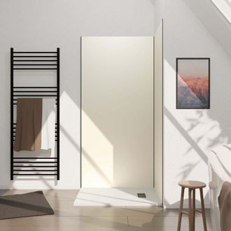 Aurlane Pannello Murale Finitura Alluminio Avorio 120 x 210 cm - wallit