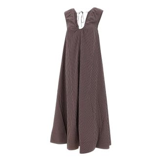Faithfull The Brand Vestido Maxi Pedrera - Dresses - Mujer - Marr&oacute;n - M