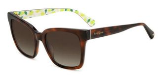 Kate Spade New York Harlow/G/S Asian Fit 086/HA Womens Sunglasses Tortoiseshell Size 55