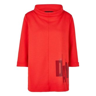 Doris Streich Heren, Sweatshirts & Hoodies, Rood, Maat: XL