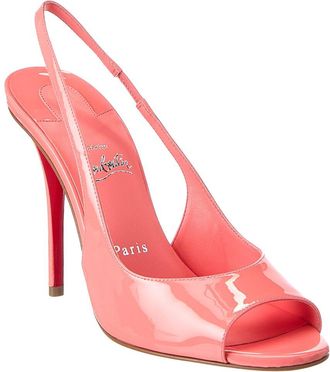 Christian Louboutin Sofia Z 100 Patent Slingback Sandal