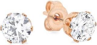 Steeltime 18k Rose Gold Plated Stud Earrings at Nordstrom Rack