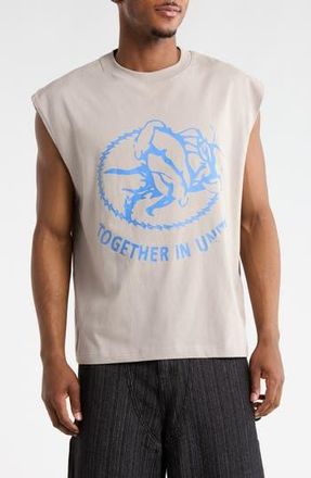 Honor The Gift Unity Muscle Graphic T-Shirt in Stone at Nordstrom Rack, Size Xx-Large
