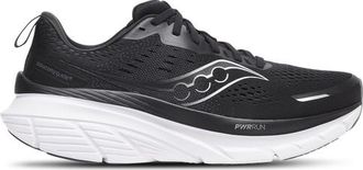 Saucony Mens Guide 18 - Running Shoes Black/White Size 10.0