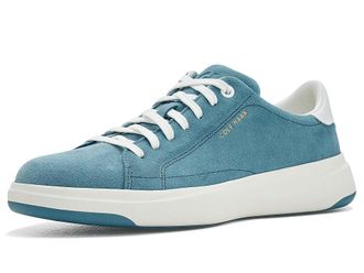 Cole Haan GrandPro Tennis II Sneakers Womens Shoes Provincial Blue Suede : 10.5 B - Medium, Leather