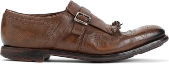 Churchs Bruine leren veterschoenen - Heren - Loafers - Bruin - 42 EU - Leer - Schoenen