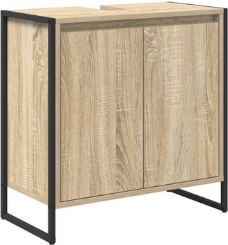 vidaXL Bathroom Cabinet Sonoma 60 x 30 x 60 cm Engineered Wood vidaXL