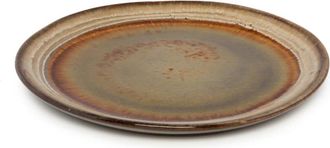 Bazar Bizar Juego de 6 platos en cer&aacute;mica medio