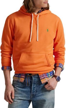 Polo Ralph Lauren Cotton Blend Fleece Hoodie in Bedford Orange at Nordstrom, Size Xx-Large