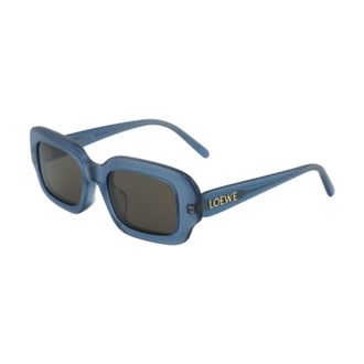 Loewe Ladies Black Square Sunglasses LW40158F 84E