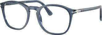 Persol Po 3007Vm Optical Frame - unisex - Brillen - Blauw - 50 MM - Denim - Accessoires