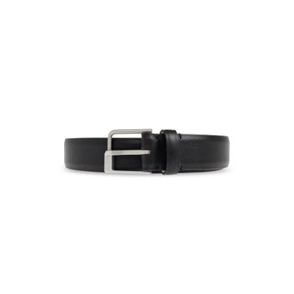 Maison Margiela Lederen Riem - unisex - Riemen - Zwart - 100 CM - Leer - Accessoires