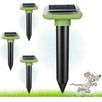 OEM Repelentes De Topos, Repelente Solar De Topos, Repelente Ultras&oacute;nico De Serpientes (4 Unidades), Dispositivo Ultras&oacute;nico Para Topos, Ardillas De Tierr