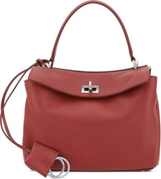 Balenciaga Red Rodeo Satchel