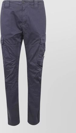 C.P. Company sateen cargo trousers ergonomic design