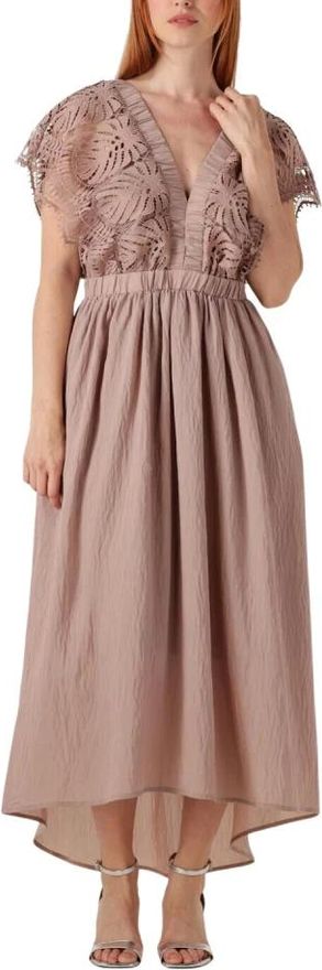 Kleedjes, Dames, Roze, S, Cole Maxi Jurk