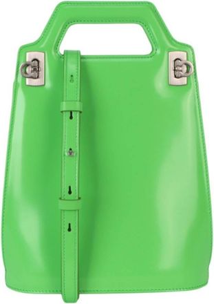 Ferragamo Micro Wanda Patent Leather Shoulder Bag