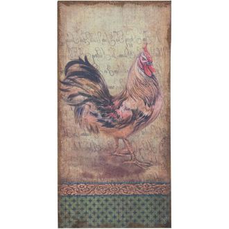 Biscottini International Biscottini - Impresi&oacute;ngallo Sobre La Tela De Yute Crudo Con Efecto Envejecido