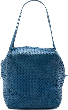 Bottega Veneta Pre-owned Bottega Veneta Nappa Intrecciato Cube Shoulder Bag Ladies DMXHJSD0J2TRPLO9