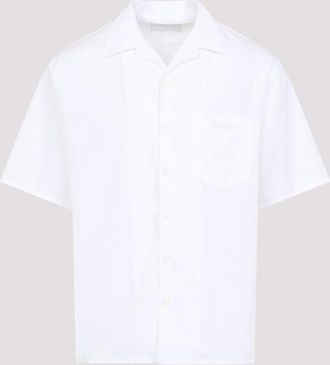 Prada White Poplin Shirt