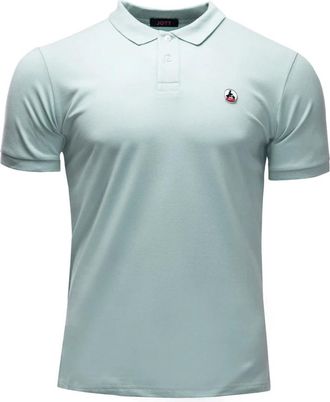 Jott Marbella Polo Shirt - Heren - Polos - Blauw - L - Katoen - Tops