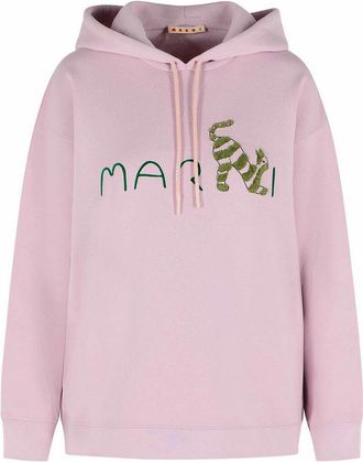 Marni Pink Cotton Sweatshirt