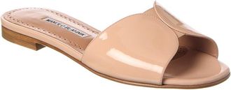 Manolo Blahnik Houramu Patent Sandal