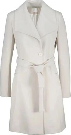 Am&eacute;lie & Am&eacute;lie Cornelia Mantel - Dames - Jas met riem - Wit - M - Jassen