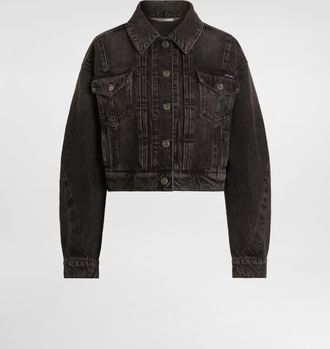Dolce & Gabbana Denim Jacket - Woman Denim And Jeans Multi-colored 36