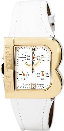 Laura Biagiotti Leather Dress Womens Watch