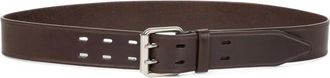 Dries Van Noten Cintura in pelle - Marrone