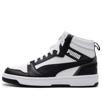 Puma Rebound V6 White Black Grey 392326-01