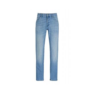 HUGO BOSS Heren, Jeans, Blauw, Maat: W33 Katoen
