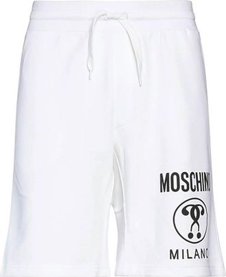Moschino Couture Cotton Logo Shorts