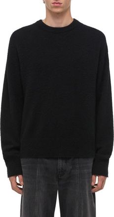 Helmut Lang Brushed Wool & Cashmere Sweater in Black at Nordstrom, Size Xx-Large