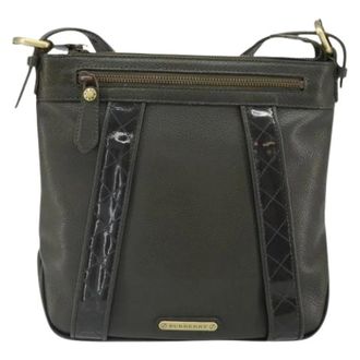 Burberry Pre-owned Vintage Cross Body Bag - unisex - Burberry Vintage - Vintage Cross Body Bags - Green - ONE SIZE - Pre-owned