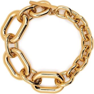 Paco Rabanne XL Link Choker Ketting - Dames - Kettingen - Geel - ONE Size - Accessoires