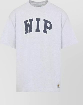 Carhartt Work in Progress short sleeve crew neck logo t shirt