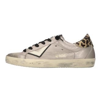 4B12 Schoenen, Dames, Grijs, 38 EU, Leer, Suprime Sneaker