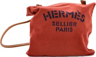 Hermès Aline Bag Toile MM crossbody bag - Rood
