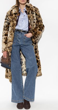 Etro Faux Fur, Womens, Brown