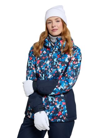Mountain Warehouse Womens Ski Jacket & Pants Set - Padded Insulation, Snowskirt, Zipped pockets & Adjustable Hood - Best for Autumn, Winter, Outdoors & Travelling Teal W