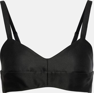 Khaite Knox silk bralette